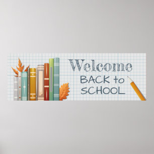 Welcome back to school Poster