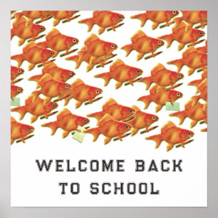 Welcome Back To School Poster