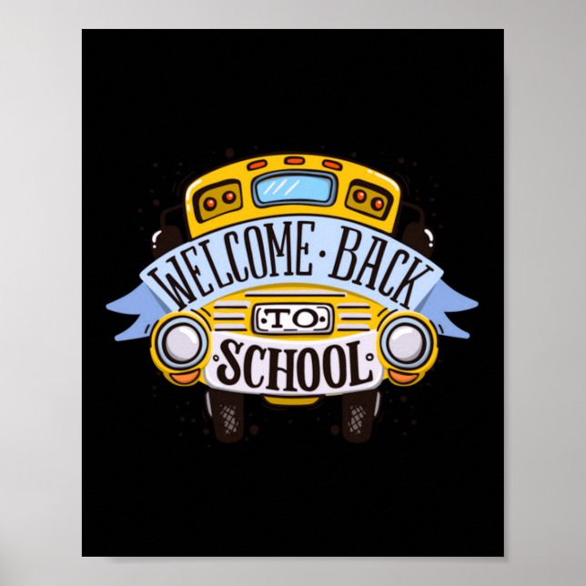 Welcome Back To School Poster (Front)