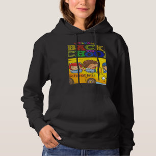 Welcome Back To School  School Bus Driver Mens Boy Hoodie