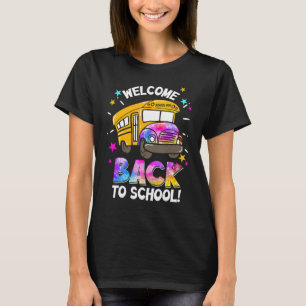 Welcome Back To School School Bus Driver Mens Boy T-Shirt