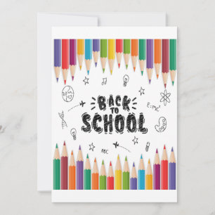 Welcome Back To School Shirt, First Day Of School Thank You Card