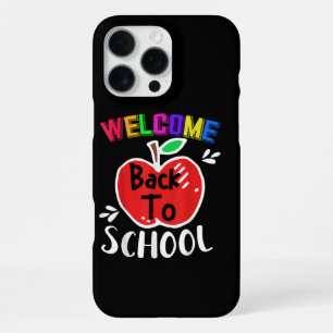 Welcome Back To School Shirt Funny Teachers Studen iPhone 16 Pro Max Case