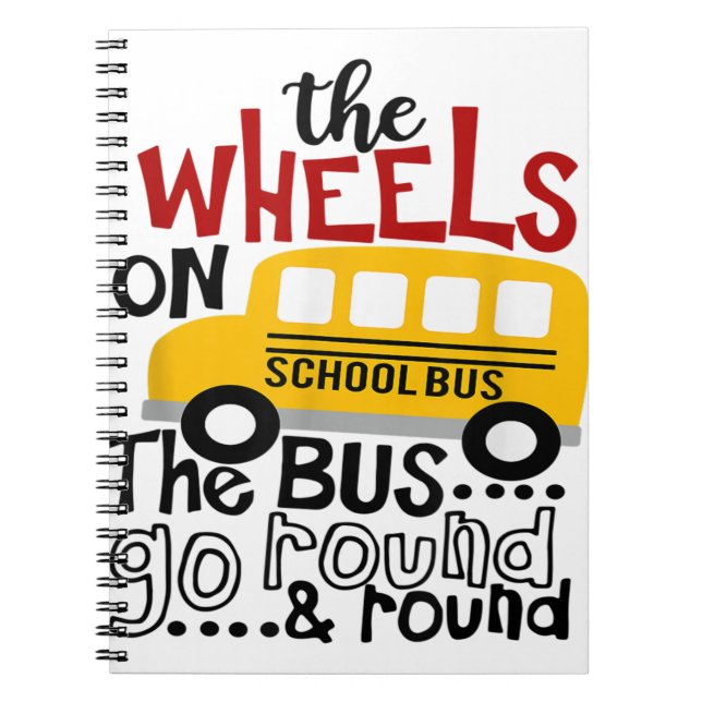 Welcome Back To School Shirt School Bus Driver Men Notebook (Front)