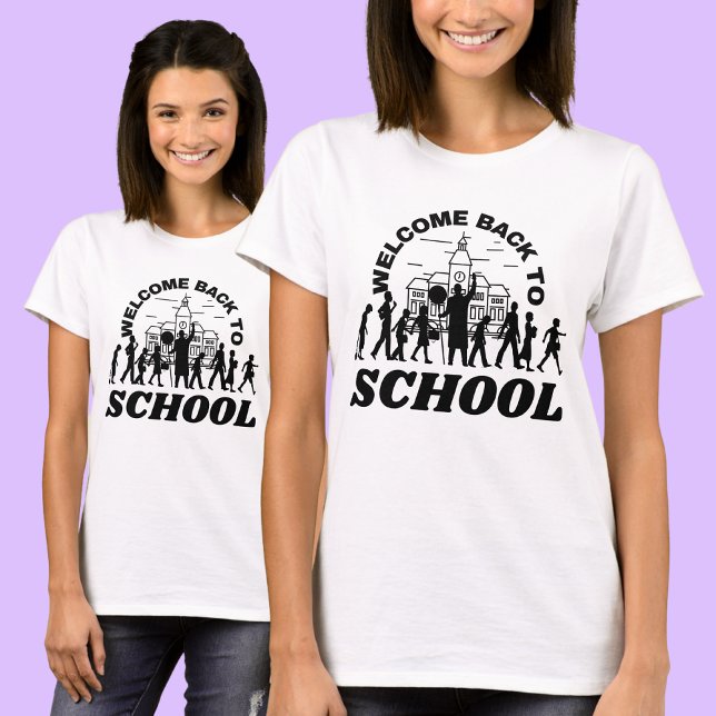 Welcome Back To School, Students, School, Girls T-Shirt (Creator Uploaded)