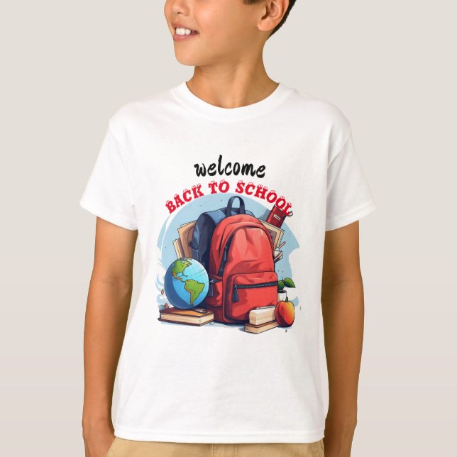 welcome back to school T-Shirt (Front)