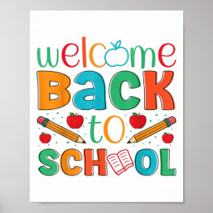 Welcome Back To School Teacher Appreciation Boys G Poster