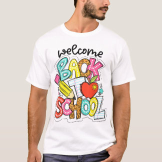Welcome Back To School Teacher Appreciation Boys  T-Shirt