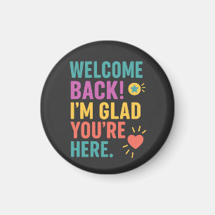 Welcome Back To School, Teacher Appreciation Gift Magnet