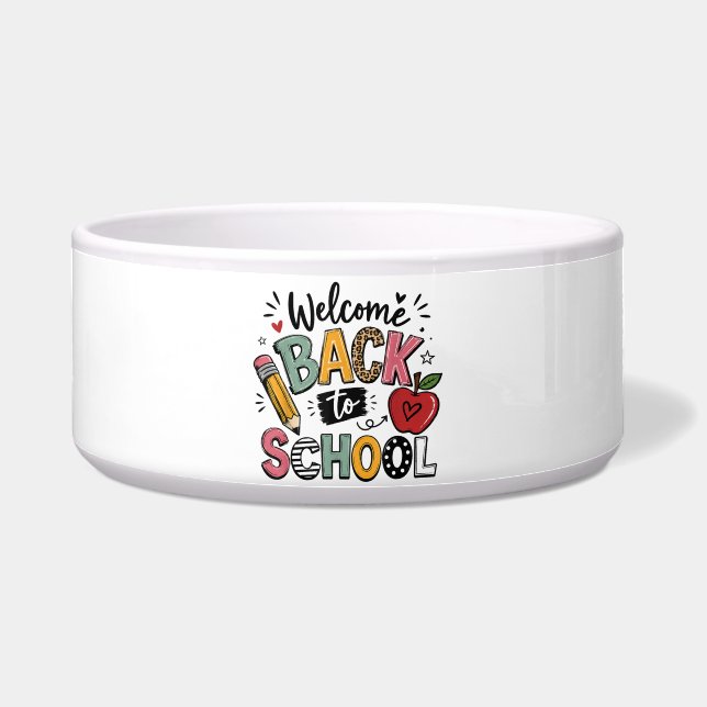 Welcome Back to School Teacher Student First Day (Front)