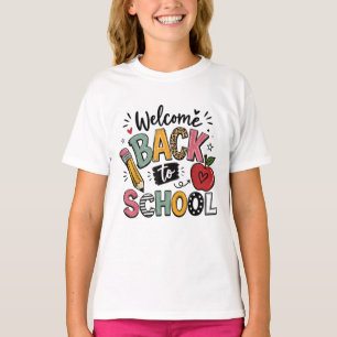 Welcome Back to School Teacher Student First Day T-Shirt