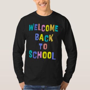 Welcome Back To School Teacher & Students Women T-Shirt