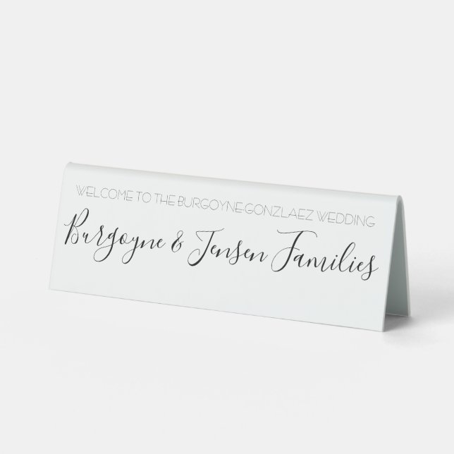 Welcome Basket Sign (Front)