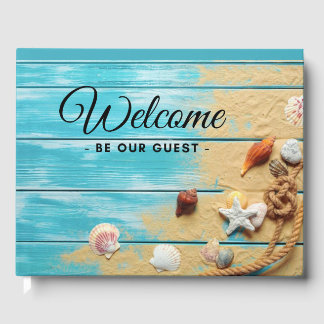 Welcome Be Our Guest, Beach House  Guest Book