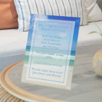 Welcome Beach House Beautiful Ocean Photo Custom