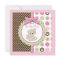 Welcome Bear Girl Invitation Square