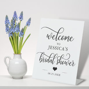 Welcome Bridal Shower Heart WELCOME SIGN