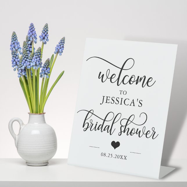 Welcome Bridal Shower Heart WELCOME SIGN (Creator Uploaded)