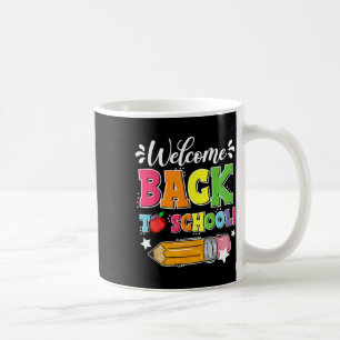Welcome Byck To School First Day Of School Teacher Coffee Mug
