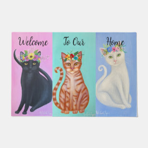 Welcome Cats Doormat