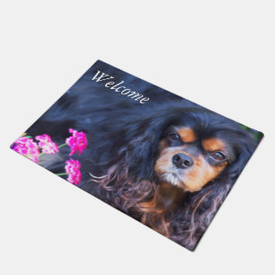 Welcome Cavalier King Charles Spaniel Doormat
