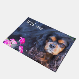Welcome Cavalier King Charles Spaniel Doormat