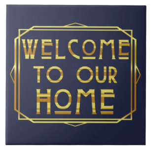 Welcome Ceramic Tile