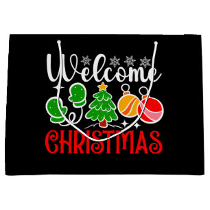 Welcome Christmas-23758 Large Gift Bag