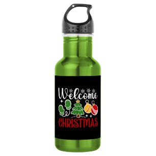 Welcome Christmas 532 Ml Water Bottle