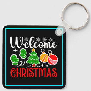 Welcome Christmas-63758 Key Ring