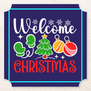 Welcome Christmas-63758 Paper Coaster