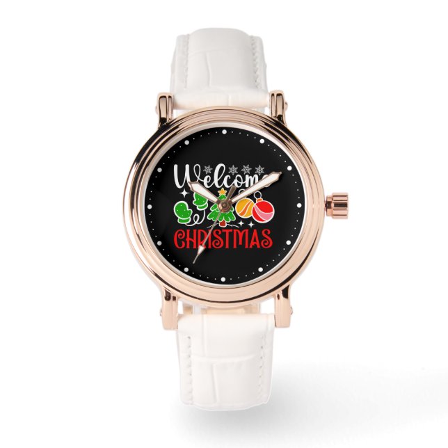 Welcome Christmas-63758 Watch (Front)