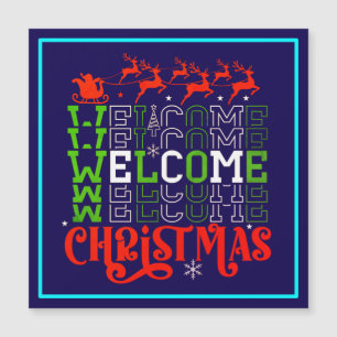 Welcome Christmas-84767 Magnetic Invitation