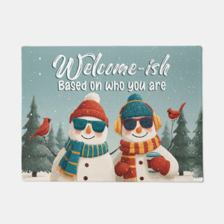 Welcome Christmas Doormat – Festive Holiday Welcom
