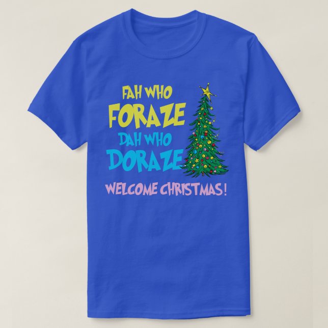 Welcome Christmas T-Shirt (Design Front)