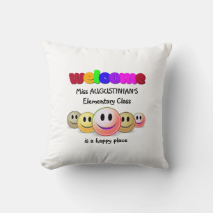Welcome Class Teacher Cushion