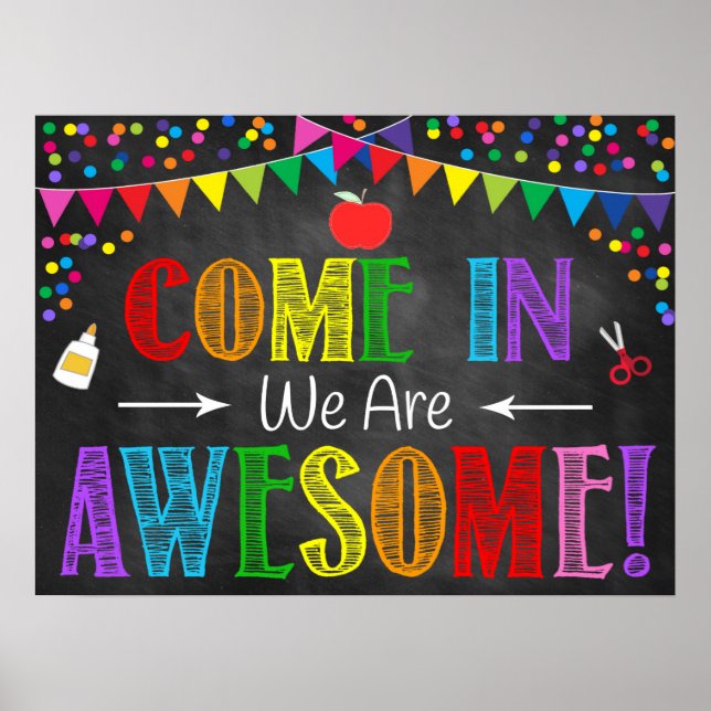 Welcome Classroom Poster (Front)