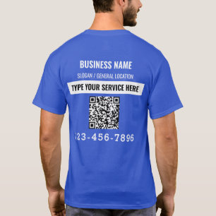 Welcome Contact me Business Logo T-Shirt