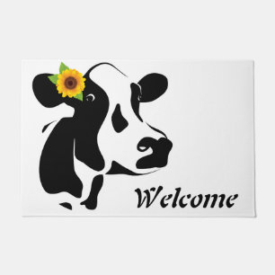 Welcome Cow Doormat