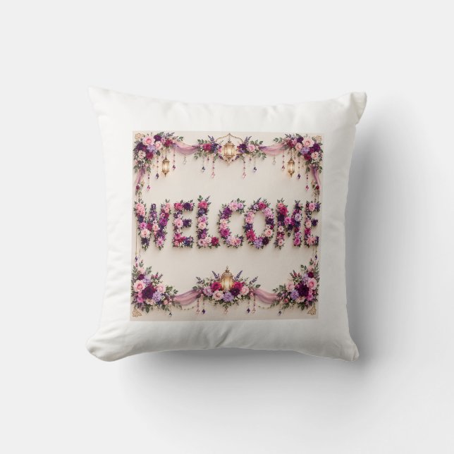 Welcome  cushion (Front)