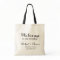 Welcome Custom Wedding Hotel Gift Tote Bag