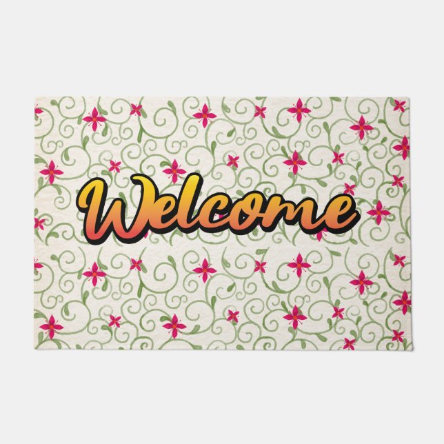 Welcome Door Mat  (Front)