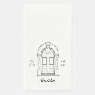 Welcome Door  Napkin