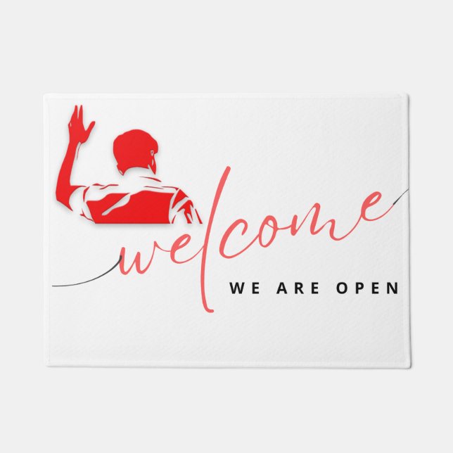 Welcome doormat is a classic (Front)