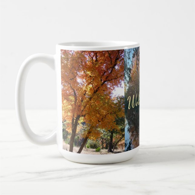 Welcome Fall, classic mug (Left)