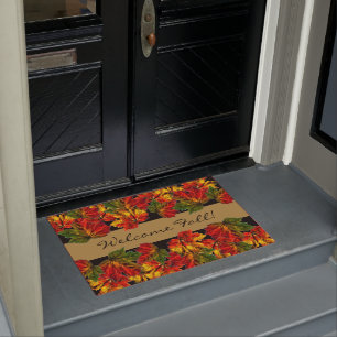 Welcome Fall Seasonal Door Mat