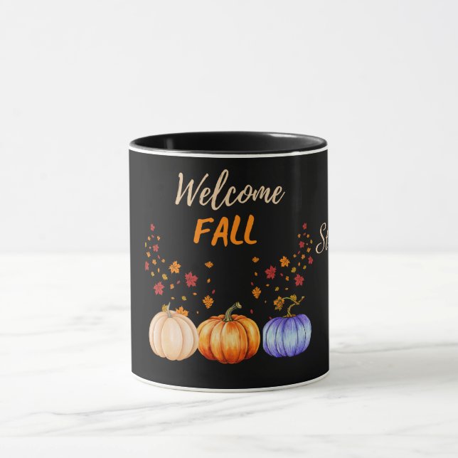 WELCOME FALL VIBES   MUG (Center)