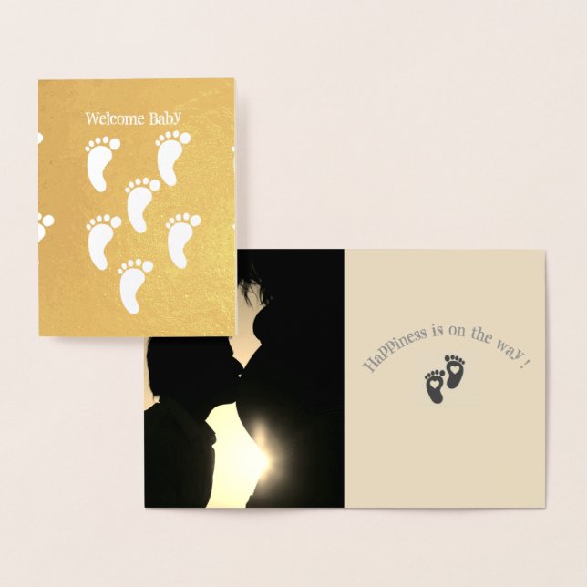 Welcome Foil Card (Display)