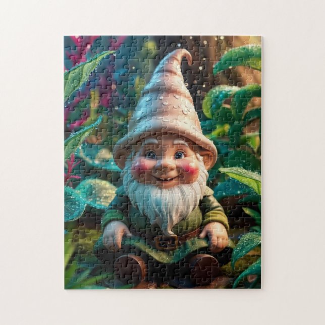 Welcome Gnome Jigsaw Puzzle (Vertical)