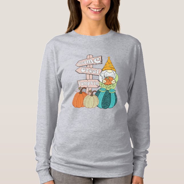 Welcome Great Pumpkin T-Shirt (Front)